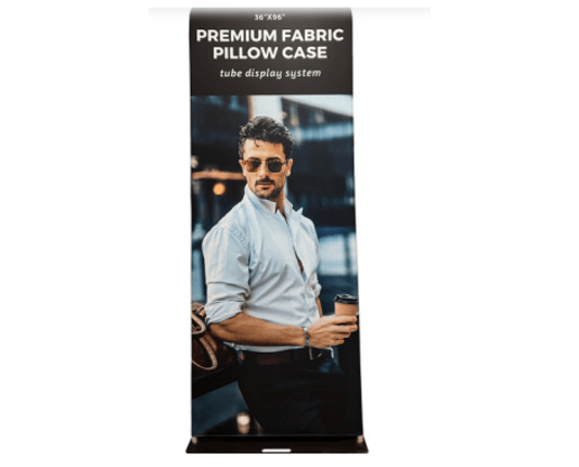 Premium Pillowcase Tube Display  (48.8W X 96H  in.)